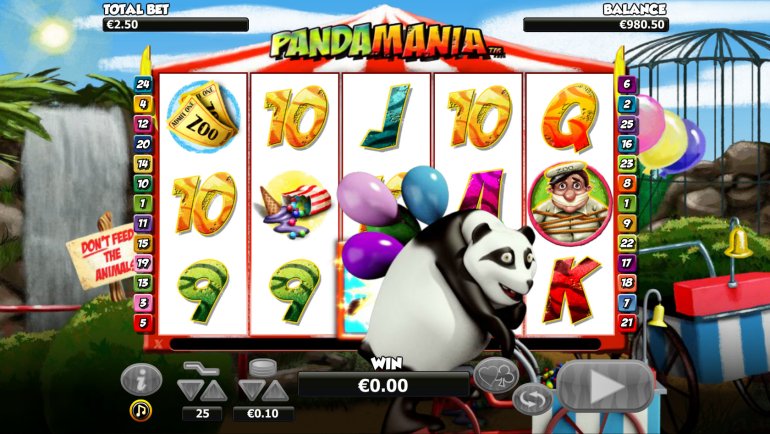 Der Spielautomat Panda Mania 